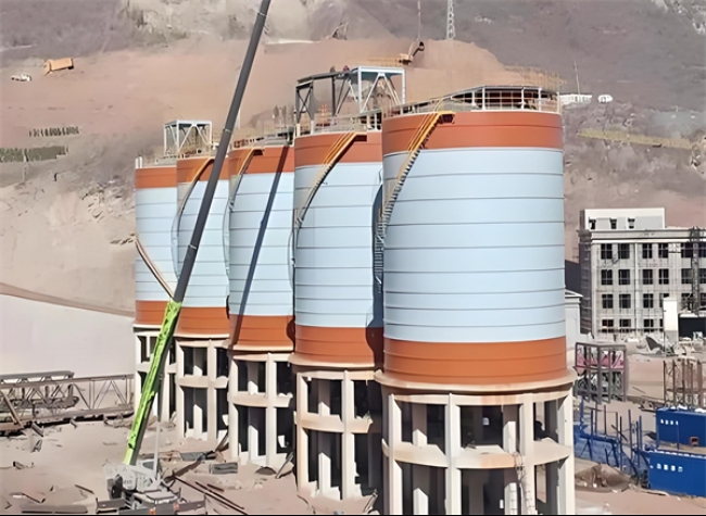 莘县高架钢板仓